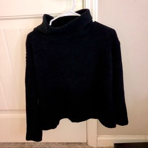 BLACK ANTHROPOLOGIE SWEATER